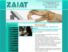 Tablet Screenshot of problemaspsiquiatra.com.ar